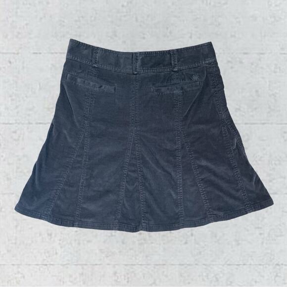 Athleta Whenever Corduroy Skirts Dark Gray Size 8 - Picture 2 of 11